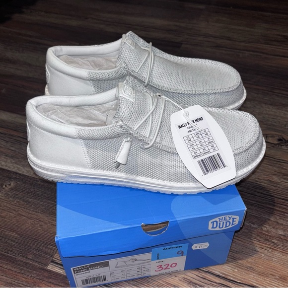 Hey Dude Other - Men’s Hey Dude Wally Funk Mono Slip-On Casual Shoes Ghosted Medium Size US 8